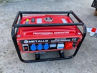 Metallo 8500w stroomgenerator (5x) - afbeelding 1 van  9