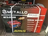 Metallo meta-8500w stroomgenerator