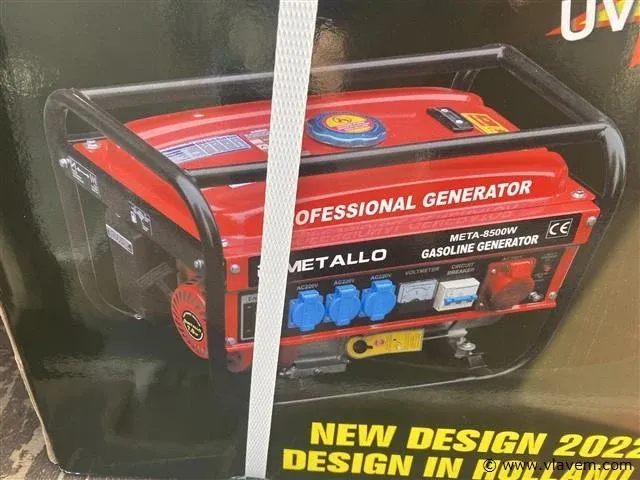 Metallo meta-8500w stroomgenerator - afbeelding 2 van  2