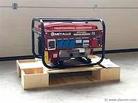 Metallo meta-8500w trekstart generator - afbeelding 1 van  4