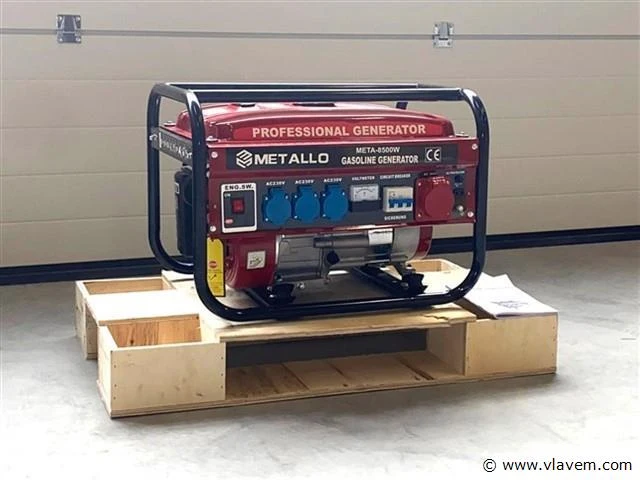 Metallo meta-8500w trekstart generator - afbeelding 1 van  4