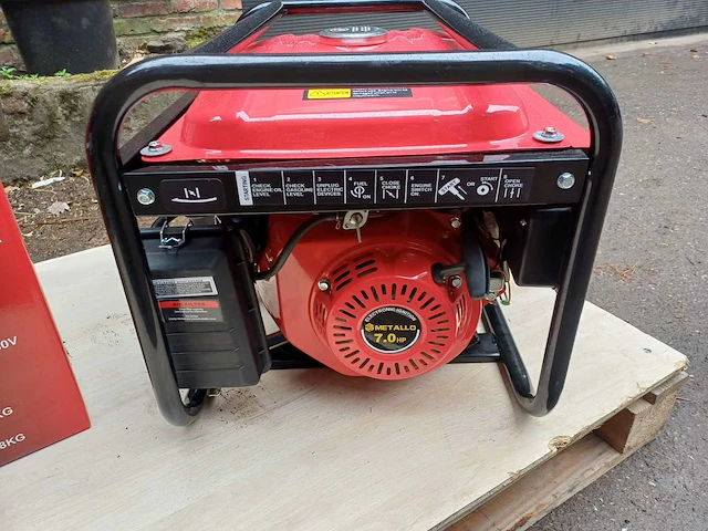 Metallo meta-8500we stroomgenerator (4x) - afbeelding 4 van  11