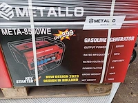 Metallo meta-8500we stroomgenerator (4x) - afbeelding 8 van  11