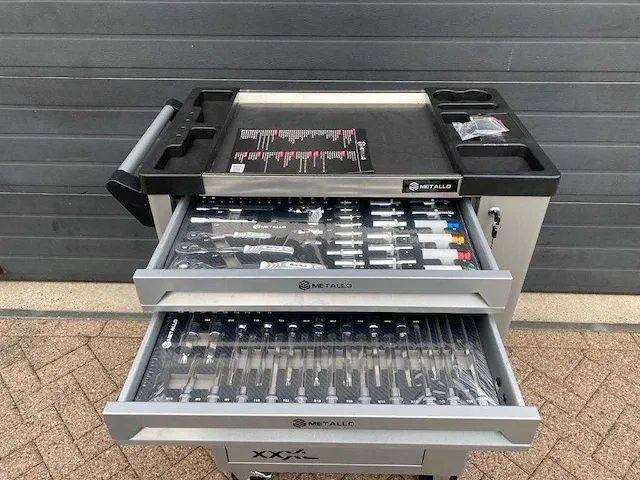 Metallo xxxl gereedschapswagen (hand- en accu-gereedschap) - afbeelding 3 van  10