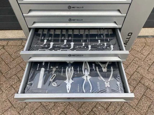 Metallo xxxl gereedschapswagen (hand- en accu-gereedschap) - afbeelding 5 van  10