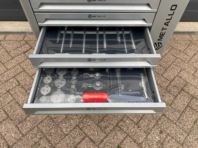 Metallo xxxl gereedschapswagen (hand- en accu-gereedschap) - afbeelding 6 van  10