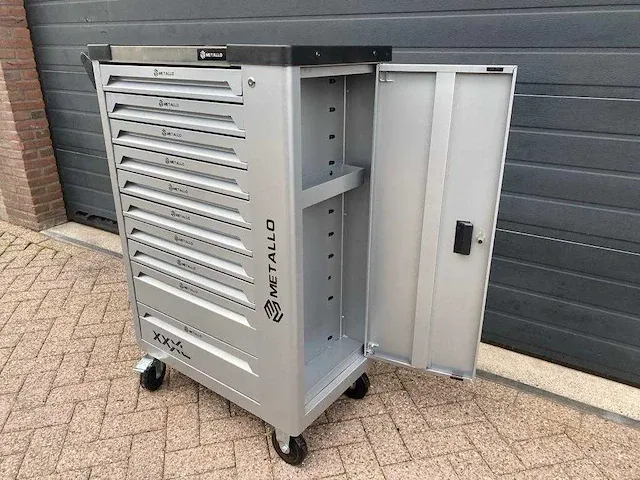 Metallo xxxl gereedschapswagen (hand- en accu-gereedschap) - afbeelding 9 van  10
