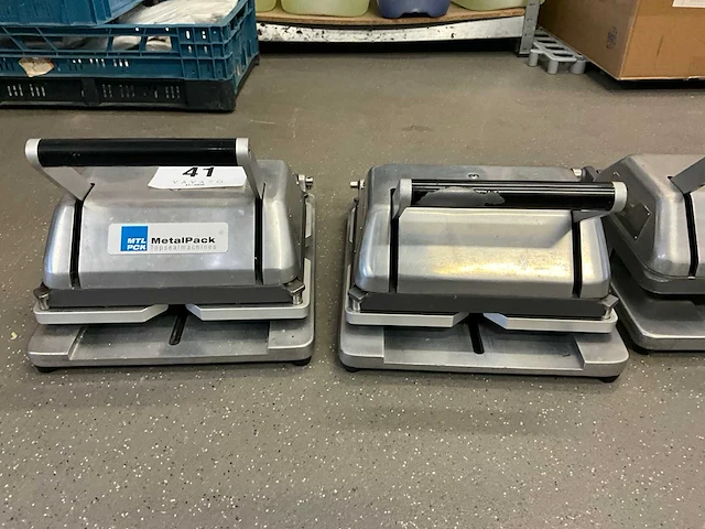 Metalpack diverse traysealer (3x) - afbeelding 7 van  14