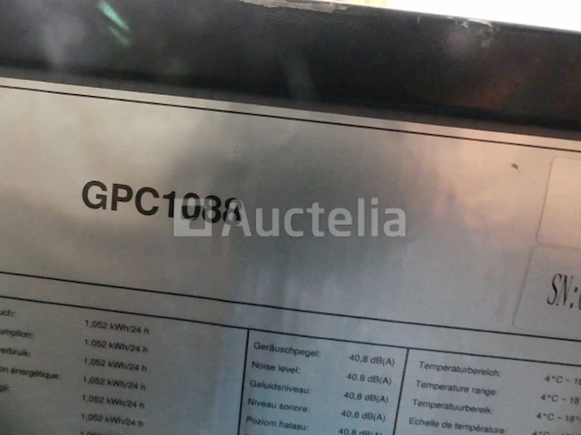 Metro 1-deurs glazen koelkast gpc1088 - afbeelding 1 van  8