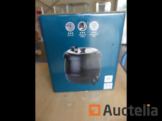 Metro 9 liter elektrische soepterrine gsk1009 zwart - afbeelding 3 van  4