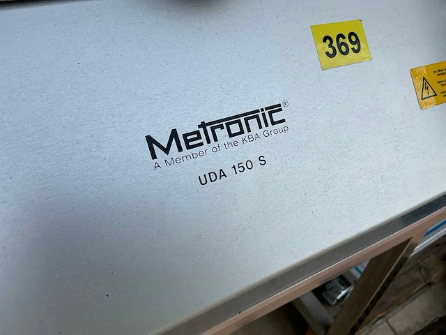 Metronic uda 150s gelegenheidsmachine - afbeelding 9 van  10