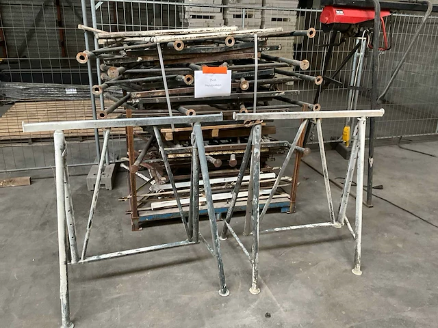Metserschoren bouwstelling 1200x1200mm 25 stuks - afbeelding 1 van  7