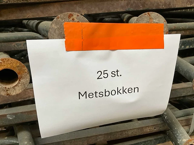 Metserschoren bouwstelling 1200x1200mm 25 stuks - afbeelding 7 van  7