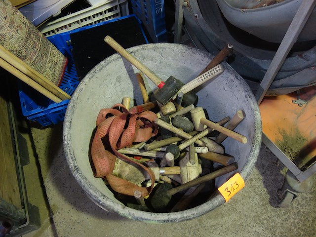 Metserston met rubberen hamers - afbeelding 2 van  2