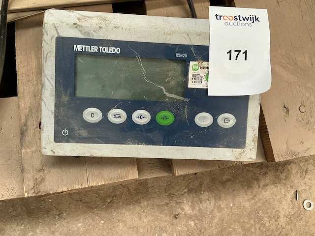 Mettler toledo ics425 digitaal afleesapparaat - afbeelding 2 van  5
