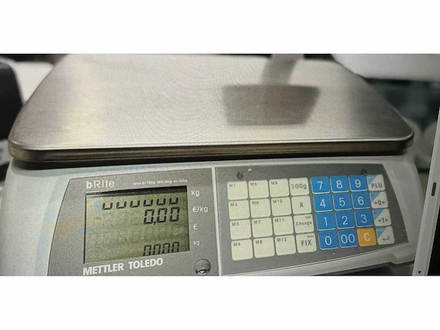 Mettler toledo mettler toledo brite advanced (6/15 kg dual-range - afbeelding 7 van  10