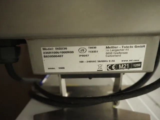 Mettler toledo - afbeelding 5 van  5