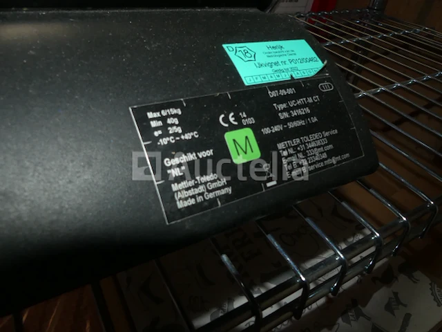 Mettler uc-htt-mct digitale weegschaal - afbeelding 3 van  5