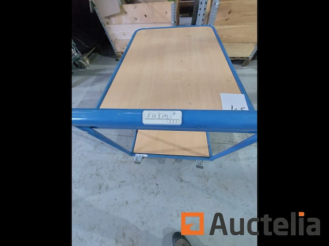 Meubelkar blauw feetra (nr 31) - afbeelding 1 van  3