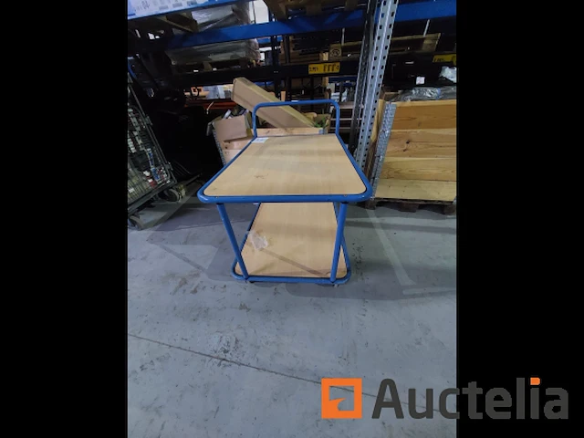 Meubelkar blauw feetra (nr 31) - afbeelding 1 van  3