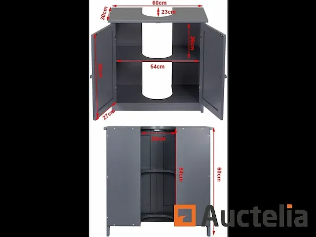 Meubilair mdf badkamer wastafel - afbeelding 3 van  3