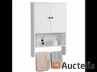 Meubilair wand kast badkamer rek toilet - afbeelding 3 van  4
