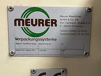 Meurer cmw/al 60/40 verpakkingsmachine - afbeelding 10 van  18