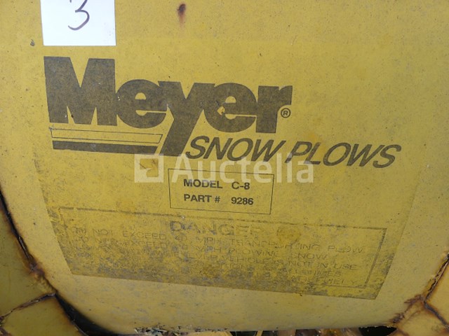 Meyer c-8 sneeuwploeg - afbeelding 5 van  6