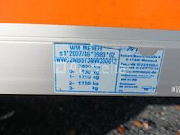 Meyer dubbelassige aanhangwagen wm eg-mb (vin: wwc2mb5y3mw300013) - afbeelding 11 van  20
