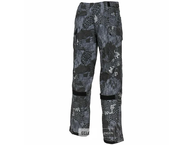 Mfh bdu combat broek ny/co ripstop snake black - afbeelding 2 van  3