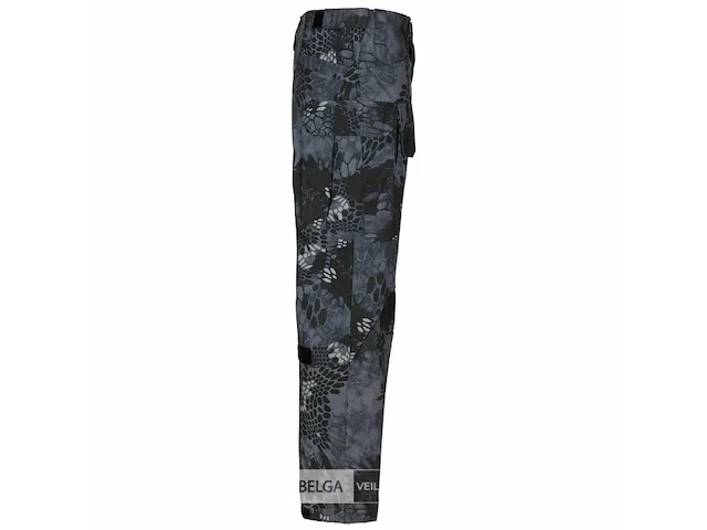 Mfh bdu combat broek ny/co ripstop snake black - afbeelding 3 van  3