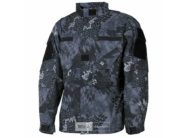 Mfh veldjas mission ny/co ripstop snake black maat xxl - afbeelding 1 van  4