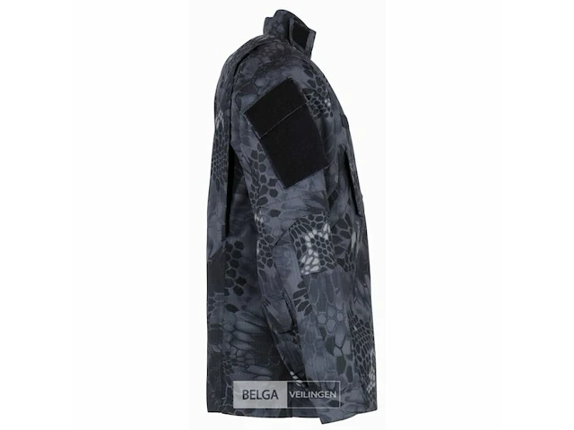 Mfh veldjas mission ny/co ripstop snake black maat xxl - afbeelding 4 van  4