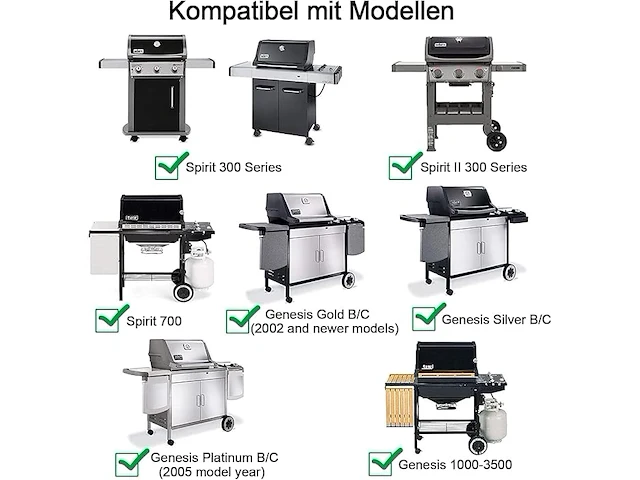 Mgiessca 7638 gietijzeren grillrooster voor weber - afbeelding 3 van  4