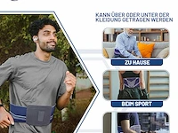 Mhkk orthowing actieve rugbandage (heren, m) - afbeelding 2 van  5