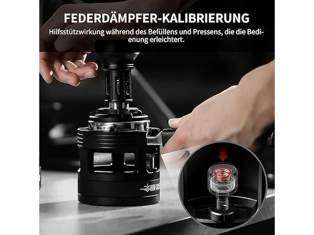 Mhw-3bomber 58 mm yu series zeefhouder, barista en espresso accessoires - afbeelding 4 van  5