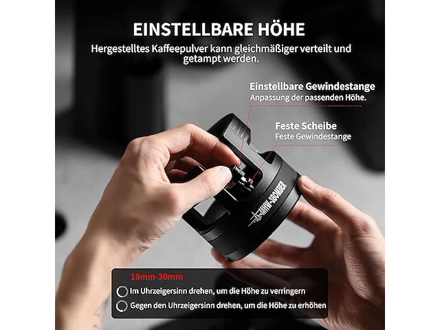 Mhw-3bomber 58 mm yu series zeefhouder, barista en espresso accessoires - afbeelding 5 van  5