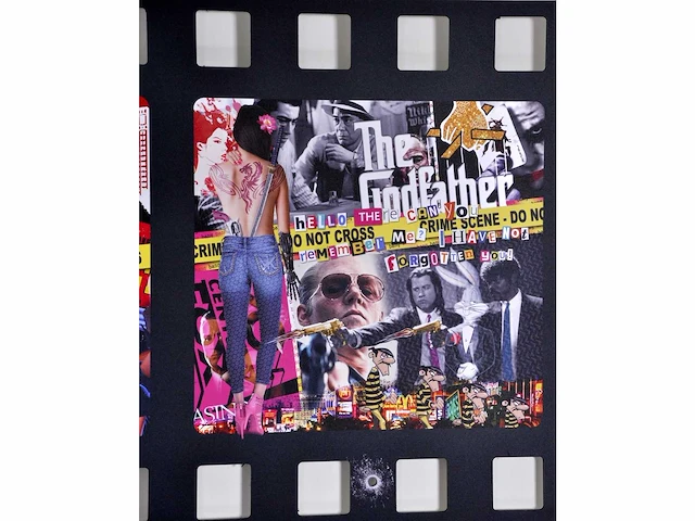 Michael daniels - life is just a movie - print op aluminium - afbeelding 7 van  10