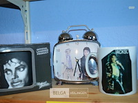 Michael jackson 2 tassen en wekker - afbeelding 1 van  3
