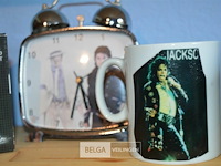 Michael jackson 2 tassen en wekker - afbeelding 3 van  3