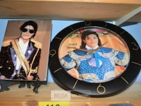 Michael jackson klok en fotokader