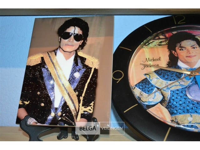 Michael jackson klok en fotokader - afbeelding 2 van  3