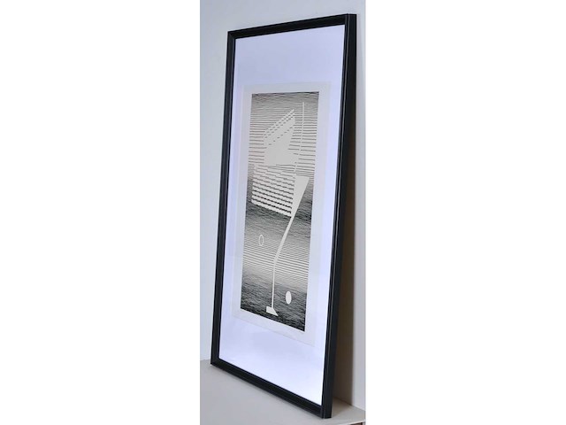 Michel seuphor - zeefdruk - afbeelding 2 van  2