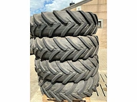 Michelin agribib banden + velg (x4) - afbeelding 2 van  9