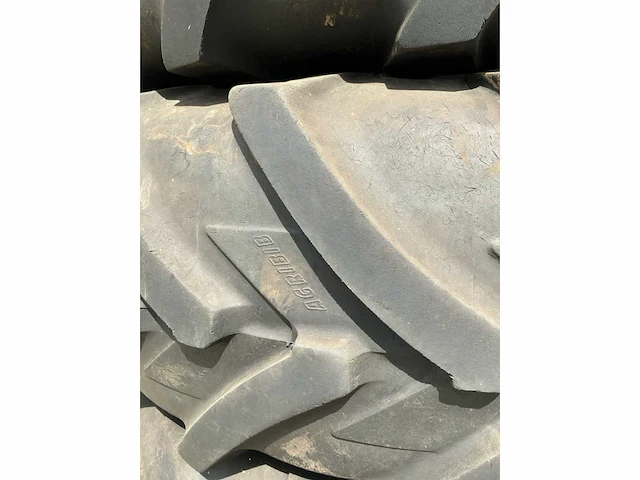 Michelin agribib banden + velg (x4) - afbeelding 3 van  9