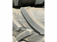 Michelin agribib banden + velg (x4) - afbeelding 3 van  9