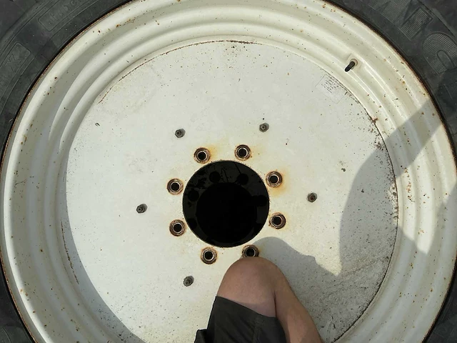 Michelin agribib banden + velg (x4) - afbeelding 7 van  9
