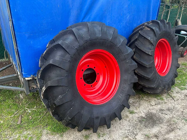 Michelin agribib fendt velgen met banden (2x) - afbeelding 6 van  12