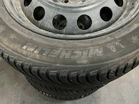 Michelin alpin 5 stalen velg met band (4x) - afbeelding 3 van  5