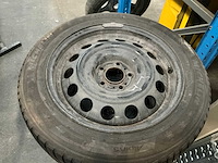 Michelin alpin 5 stalen velg met band (4x) - afbeelding 2 van  5